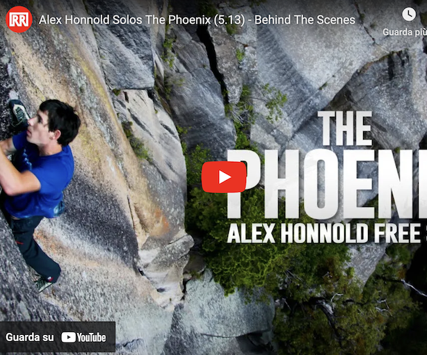 VIDEO. Alex Honnold: Solos 'The Phoenix' (5.13) | Behind The Scenes ...