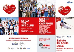 Sciare Col Cuore 2016, locandina