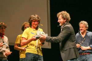 Simon Gietl vincitore del Grignetta d'Oro 2016. Fonte: CAI Lecco