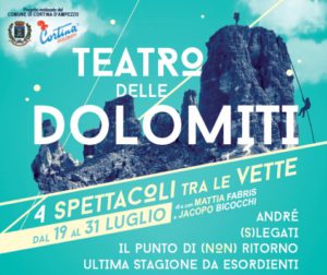 Teatro delle Dolomiti, visual 2016